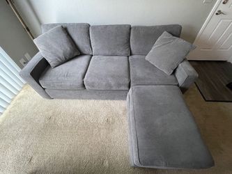 Couch with Ottoman - 86” - 350 OBO