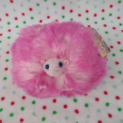 Wizarding World Of Harry Potter Pink Pygmy Puff Plush Universal Studios 7"