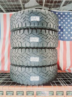 💰 Best deals are ca$h in person 4 USED TIRES LT245/75R17 GOODYEAR WRANGLER DURATRAC KEVLAR 245 75 17