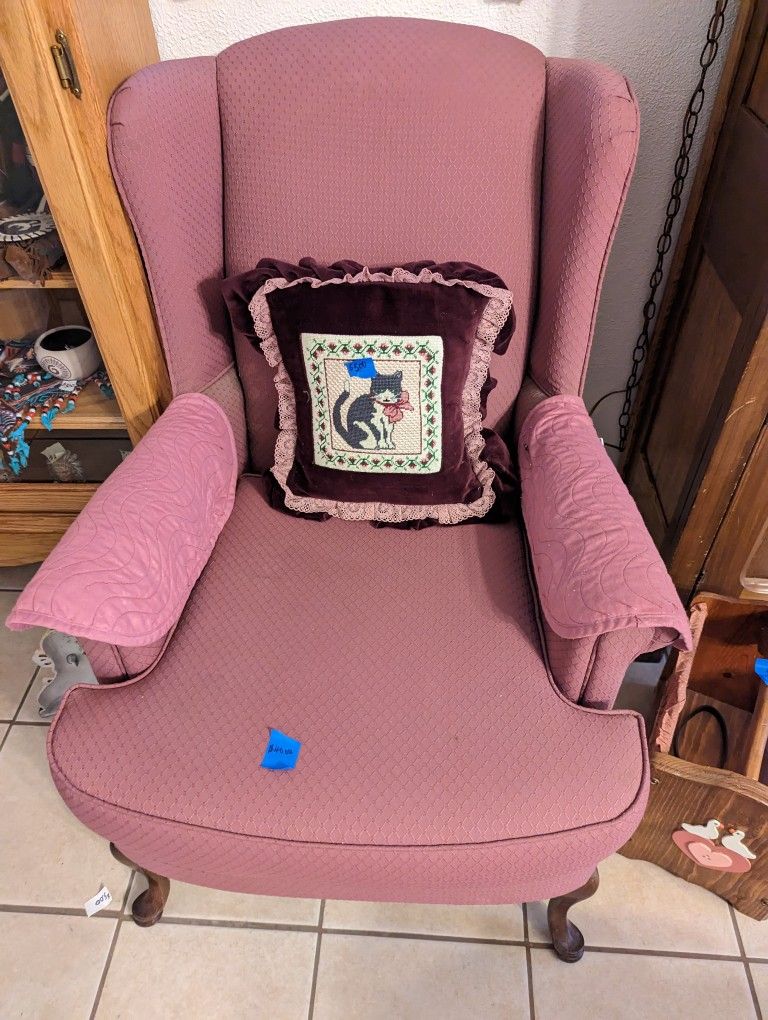 A Wingback Chair