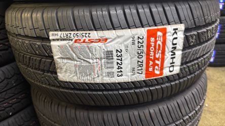 Kumho Ecsta Sport A/S 225/50 ZR17 Tire