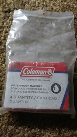 Fire proof camping survival matches