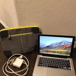 MacBook Pro 13” Mid 2012 Intel core i5 2.5Ghz 4GB DDR3 Memory 250GB SATA iSight WiFi USB OSX 10.13.6 High Sierra