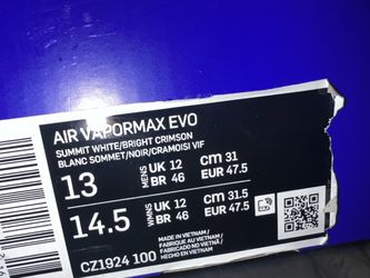 Air vapormax evo