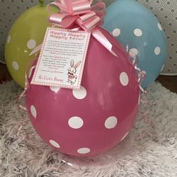 Stuffed Surprise Easter Balloons 