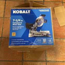 Kobalt 7-1/4 Compound Miter Saw 