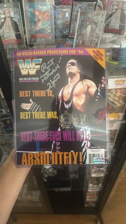 Bret Hart Auto