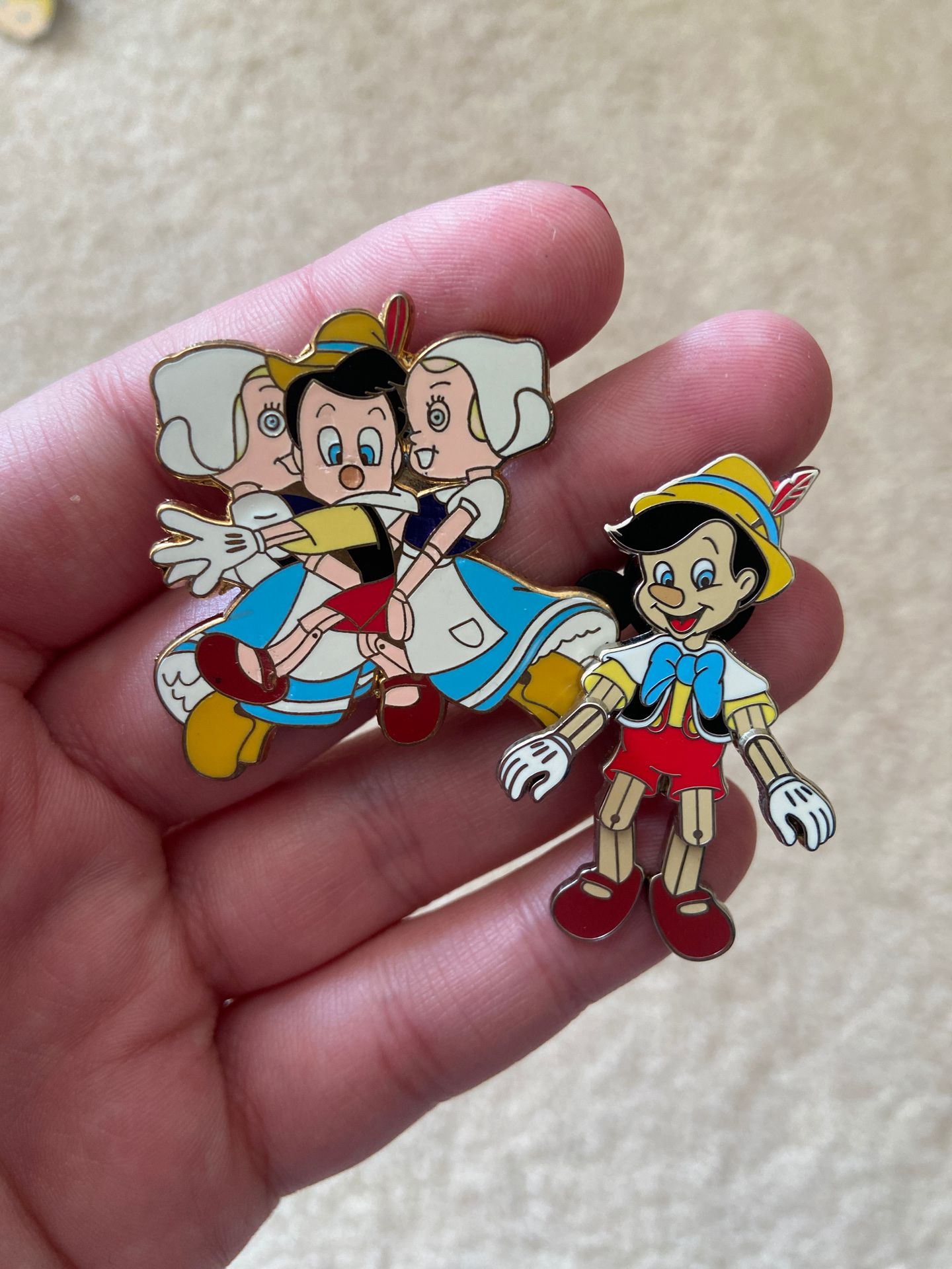 Disney Pinocchio pins