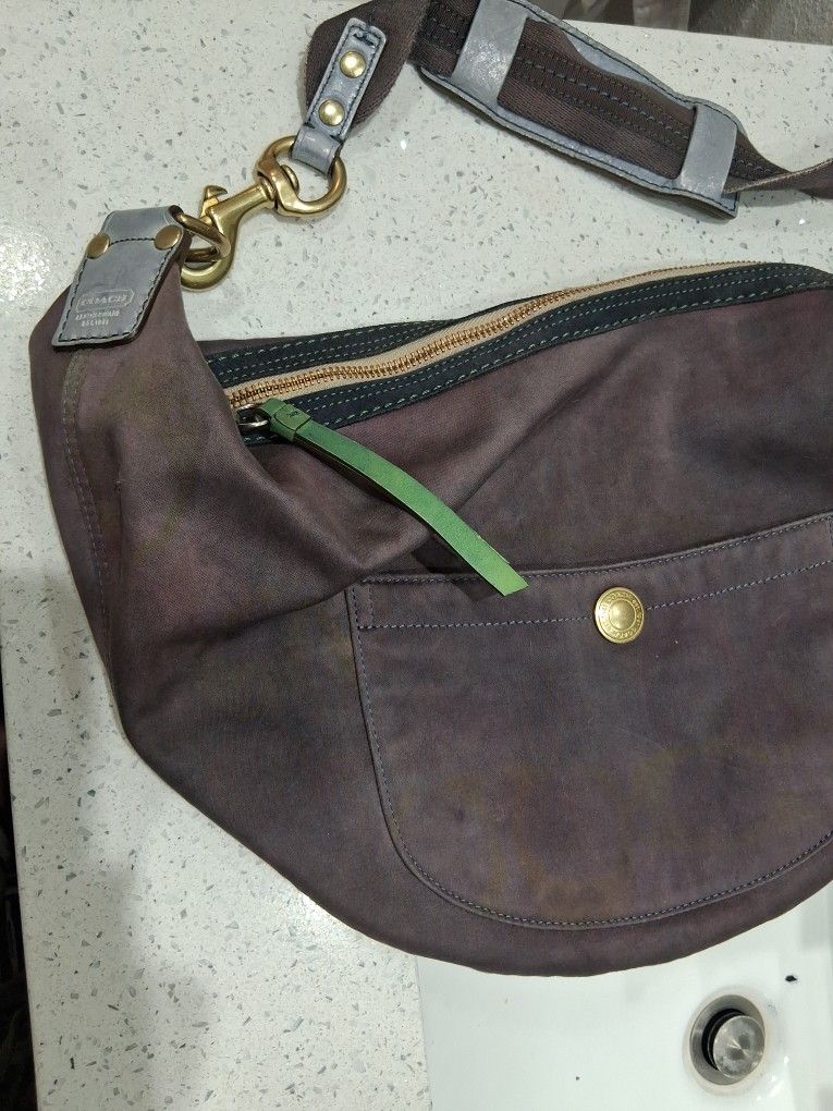 Multicolor Coach Shoulder Bag