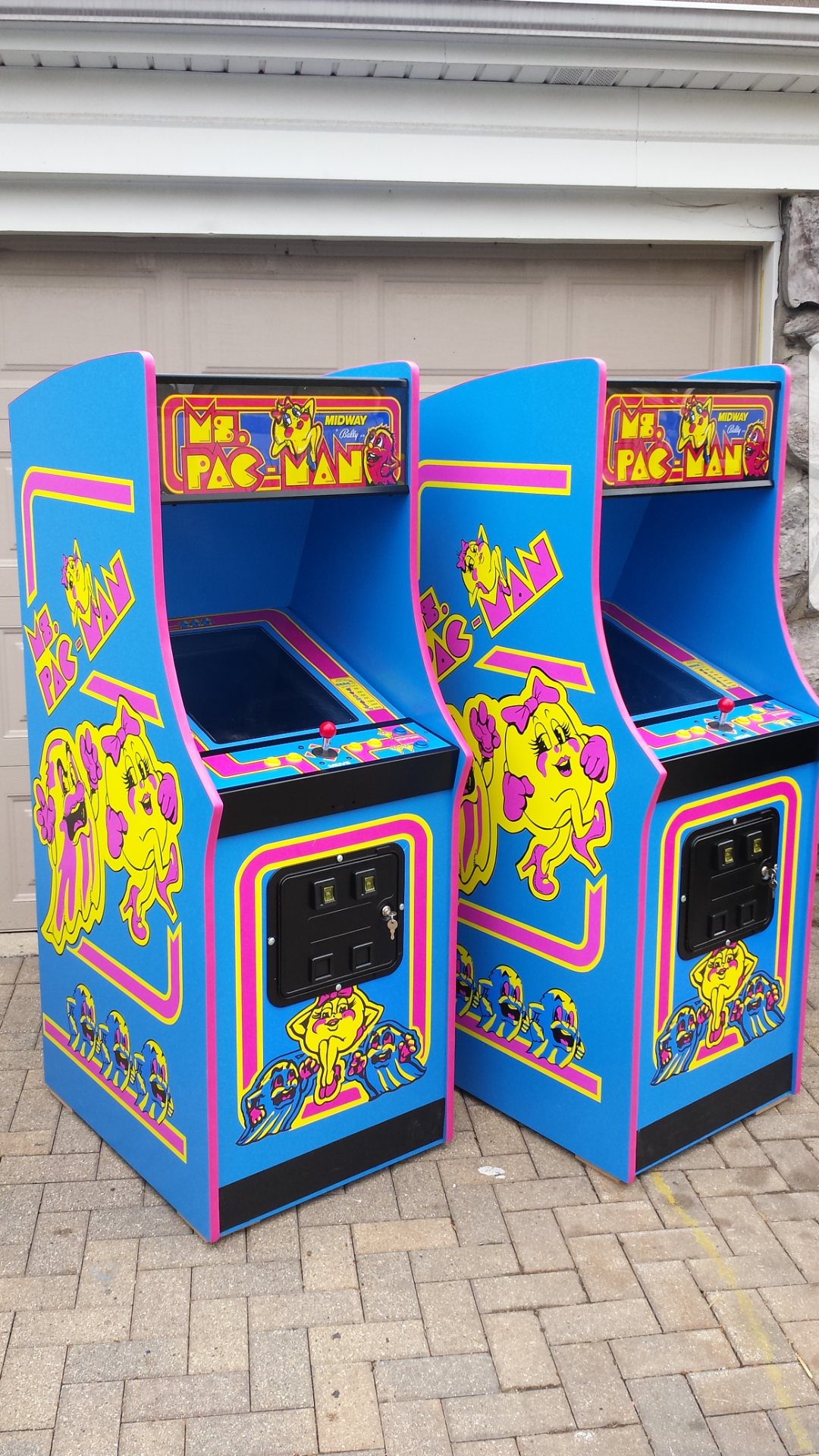 Brand new Ms Pacman arcade game plays 60 games Prince Arcades