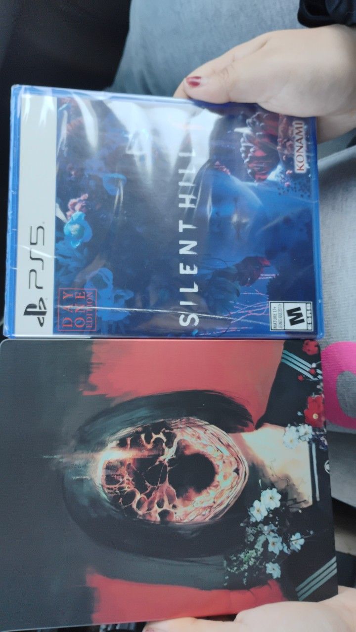Silent Hill F Ps5 And Steelbook Case