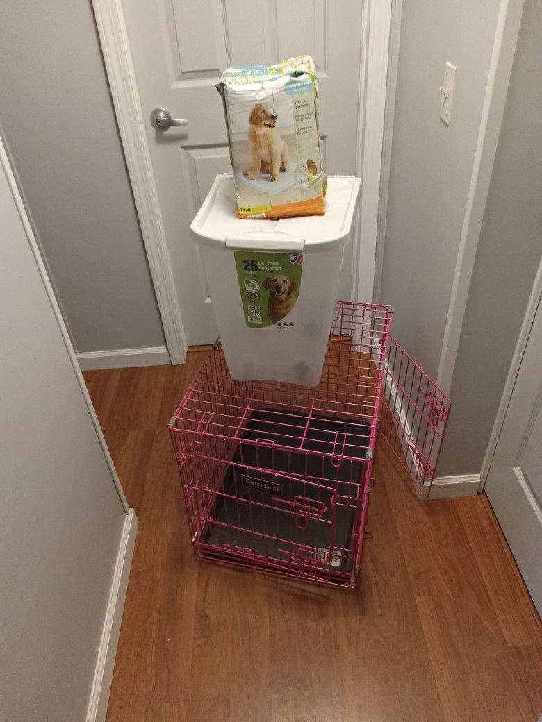 Small 2 Door Dog Cage.