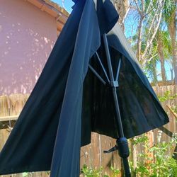 Blue Wave Half Umbrella 