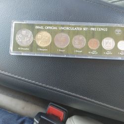 Israel Officil Uncirculated Set 1982$40