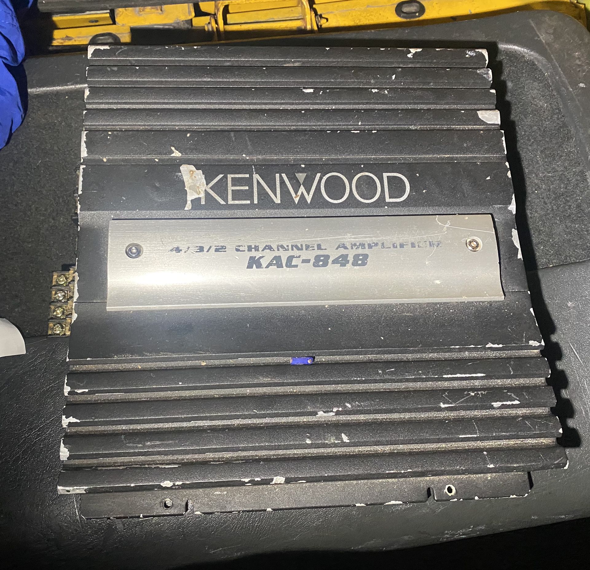 Negen Floreren vuist Kenwood KAC 848 4/3/2 channel car amp . cheap $30 for Sale in Jacksonville,  NC - OfferUp