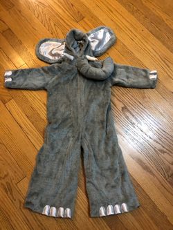 4t plush elephant costume