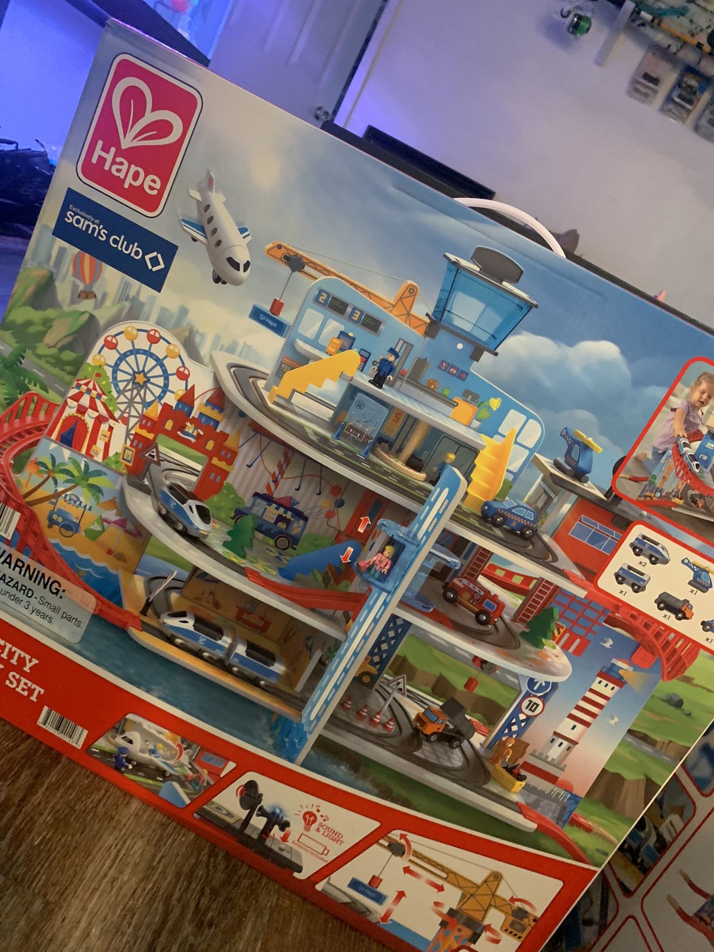 Sam Club Mega City Railway Set