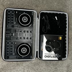 PIONEER DDJ-200 + DJ HEADPHONES