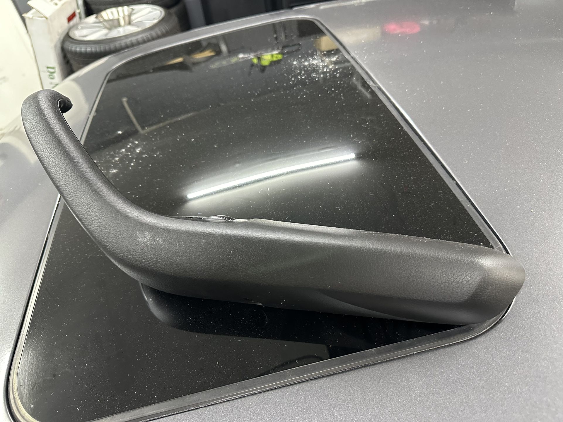 02-08 AUDI A4 S4 RS4 REAR Right DOOR Pull Handle Armrest With Window Switch 8E0867374