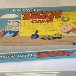 Ziggy Board Game Vintage 1977 