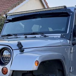 Jeep Wrangler JK Light Bar And Brackets