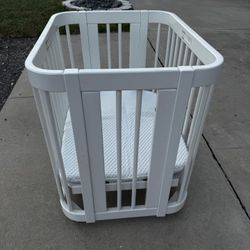 Mini Crib With Wheels