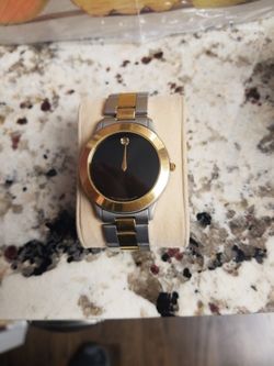 Mavado Mens Watch Gold & Silver Tone