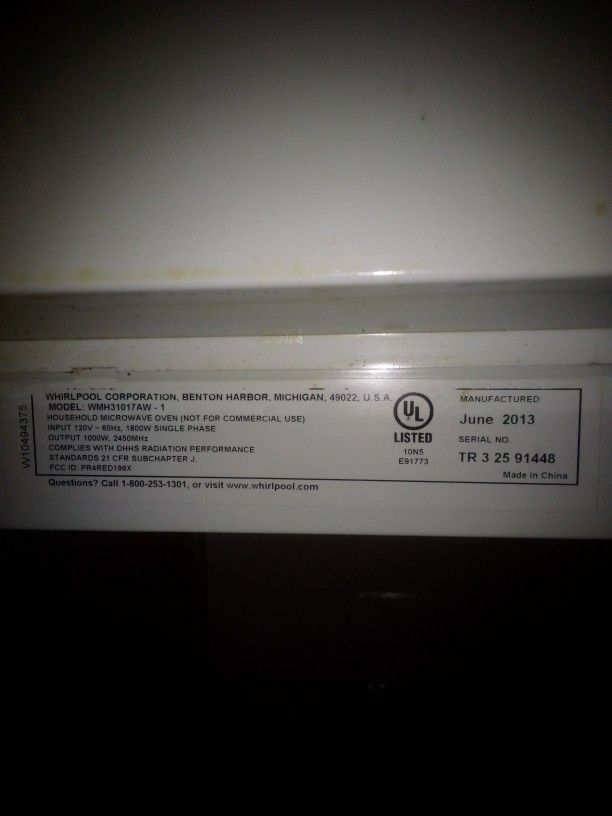 large microwave oven