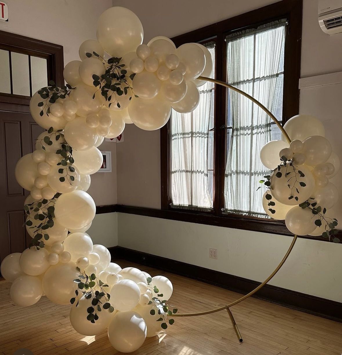 Wedding Balloon Garland, Balloon Garland, All White Balloon Garland