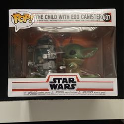 Funko Pop #407 Star Wars: The Child With The Egg Canister