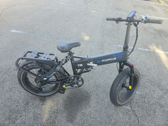 GeForce T5 Folding Fat Tire Ebike