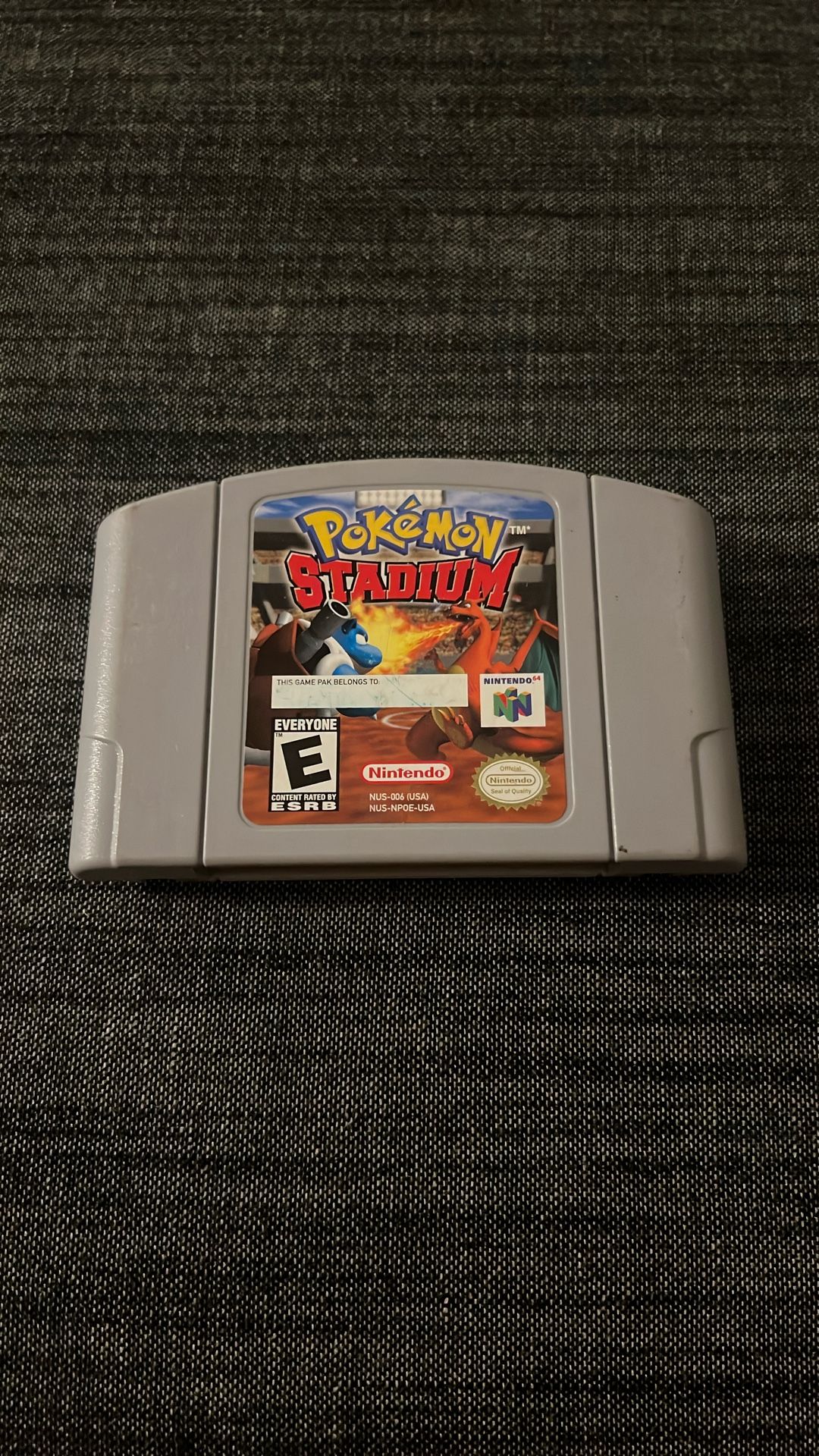 Pokemon Stadium Nintendo 64 (Authentic)