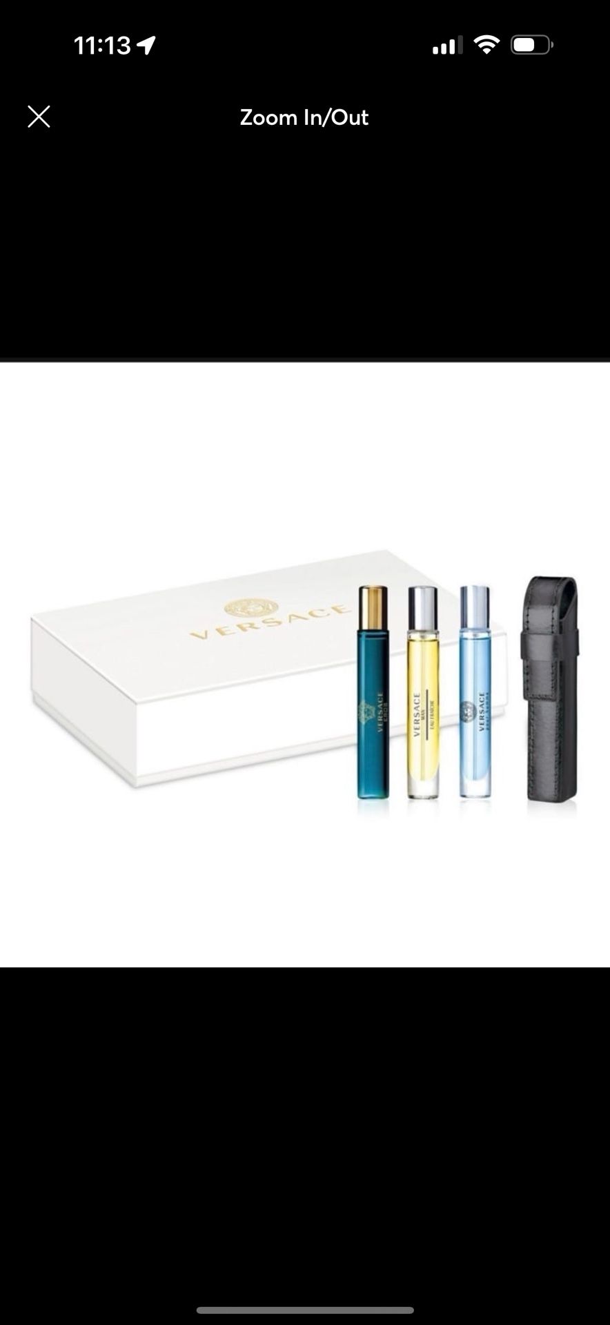 New VERSACE Men’s Fragrance Collection 4Pc