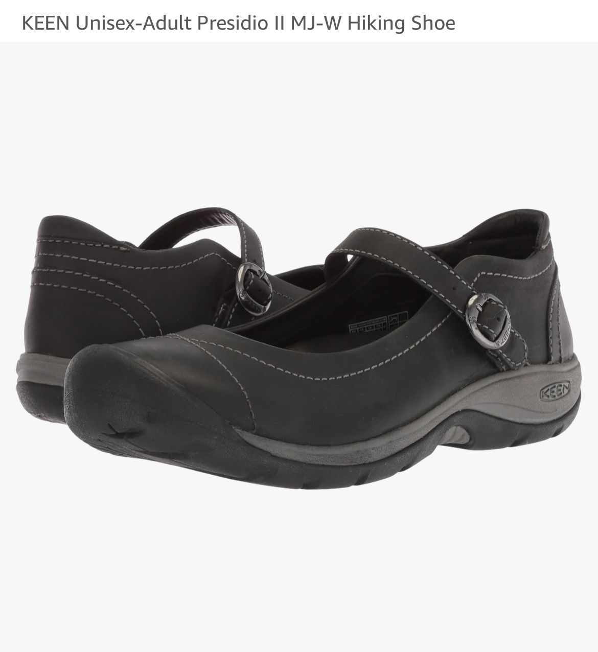 KEEN PRESIDO II LEATHER Hiking Mary Jane Women’s Size 9M P/U Battle Ground