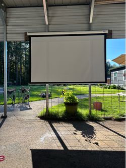 58” projector screen