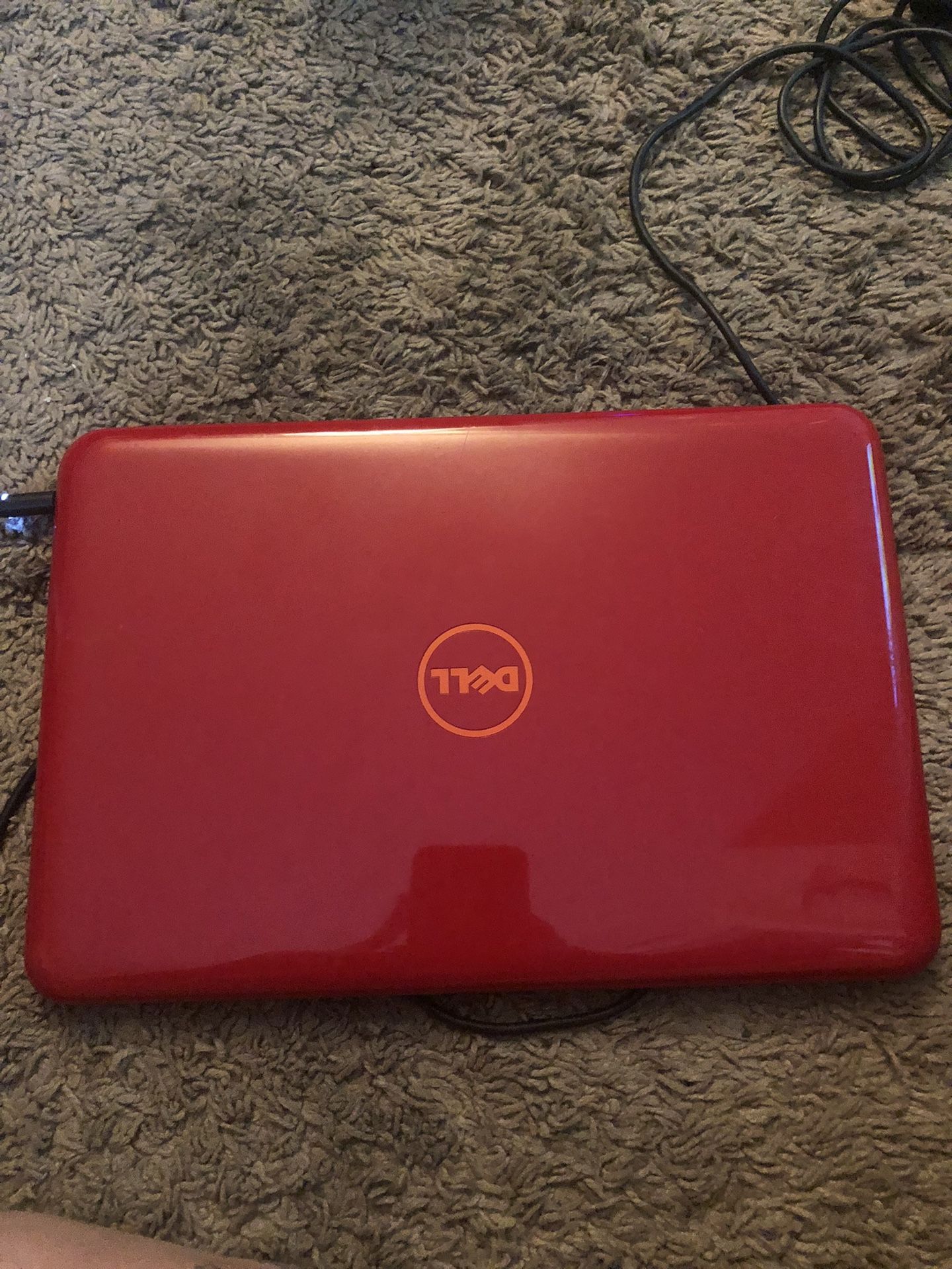 Red Dell Laptop