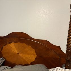 Wooden for post bed frame