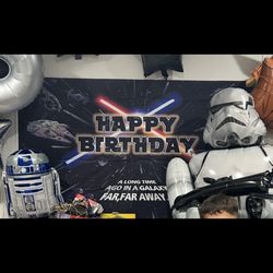 Star Wars Birthday Backdrop