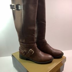 Thalia Sodi Vadap Brown Knee High Boots - 8M