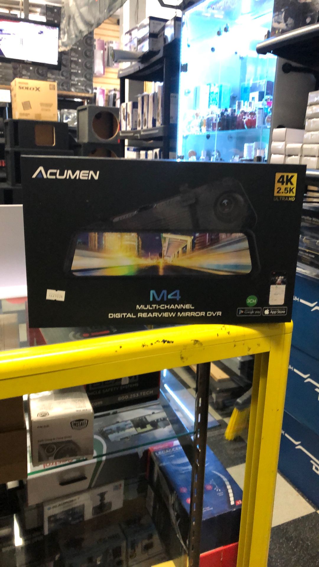 Acumen M4 Front And Back Up Camera On Sale Today For 299