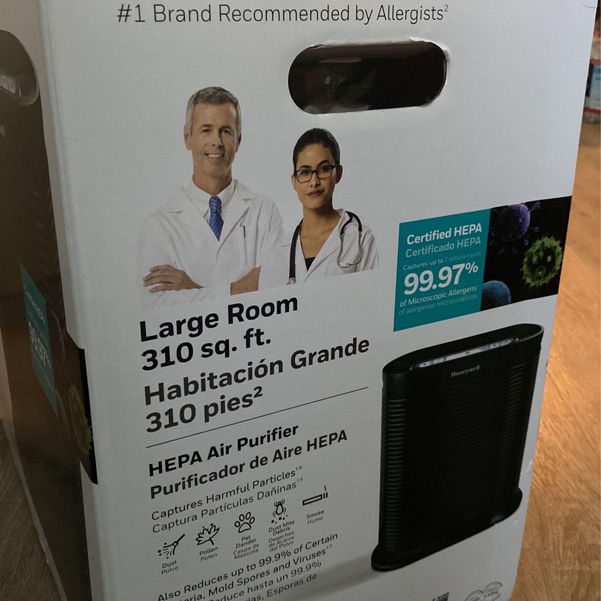 Honeywell The Doctor’s Choice HEPA Air Purifier HPA200