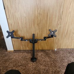 Dual Hard Mount Monitor Arm