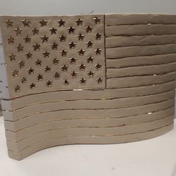 Porcelain American Flag 