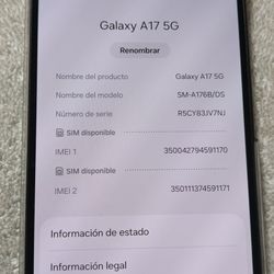 Samsung Galaxy A17 Unlocked 🔓🔓