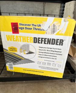 New/In Box Weather Defender _Garage Door Seal Kit