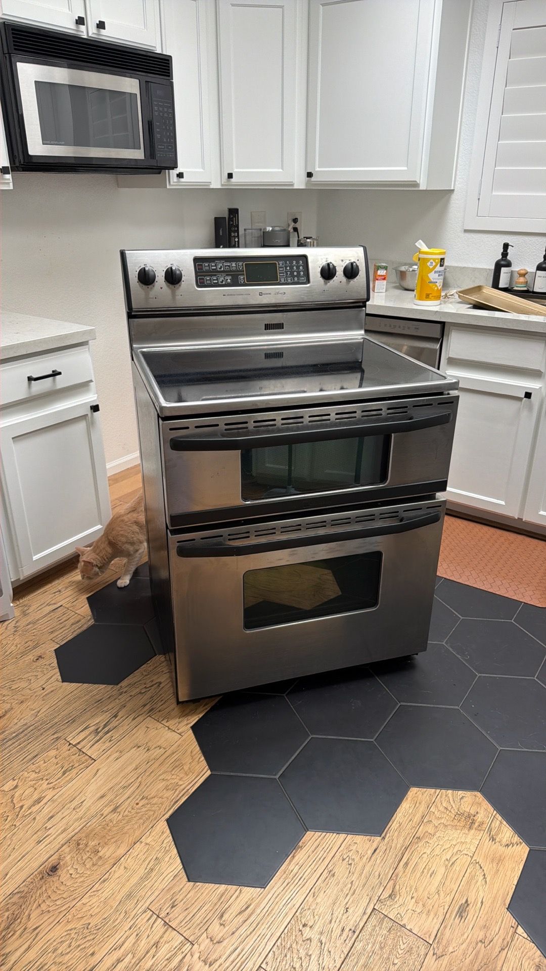 30 inch oven stove combo Maytag Gemini advanced cooking system
