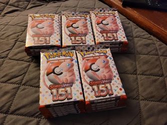 Pokémon Scarlet & Violet 151 Booster box 5)