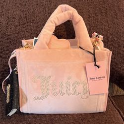 BNWT Juicy Couture, Tote Bag And Side Wallet