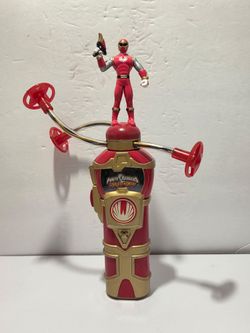 Original Vintage Power Rangers Red Ranger Light Spinner Works