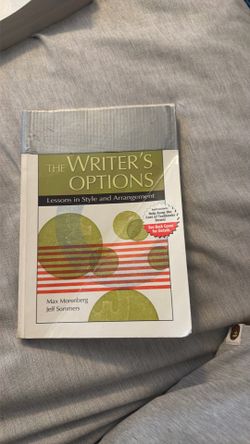 Writer's Options: Lessons in Style and Arrangement